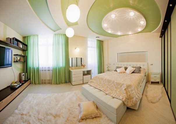 Các mẫu trần thạch cao giật cấp cho phòng ngủ đẹp nhất - Thiết kế 4
