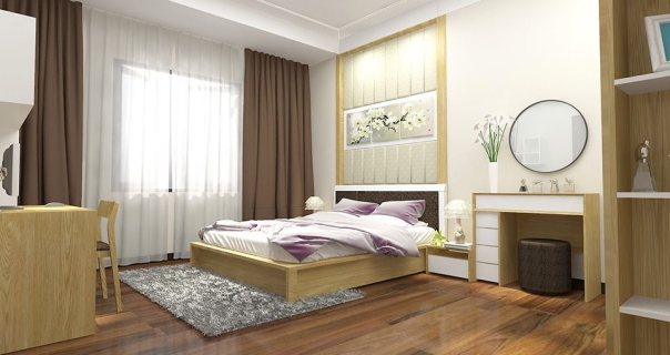 Giới thiệu mẫu thiết kế phòng ngủ nhà ống 4 tầng đẹp