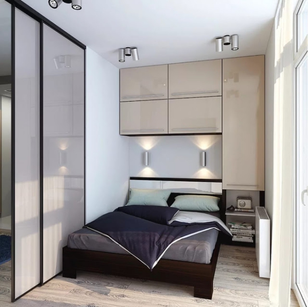 Phong cách thiết kế phòng ngủ nhỏ gọn đơn giản mà đẹp - Hình 3