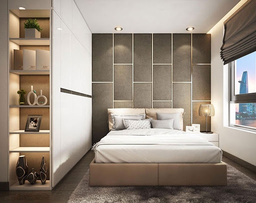Thiết kế phòng ngủ phong cách hiện đại trong năm - Hình 3