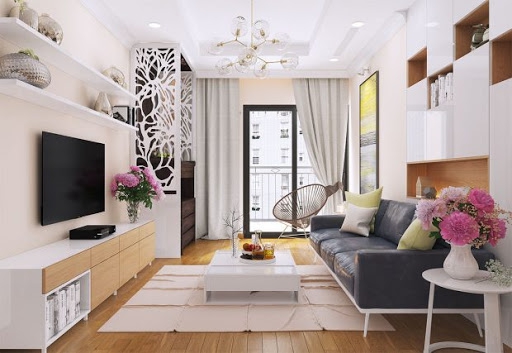 Mẫu thiết kế phòng khách dành cho căn căn hộ chung cư - Hình 2