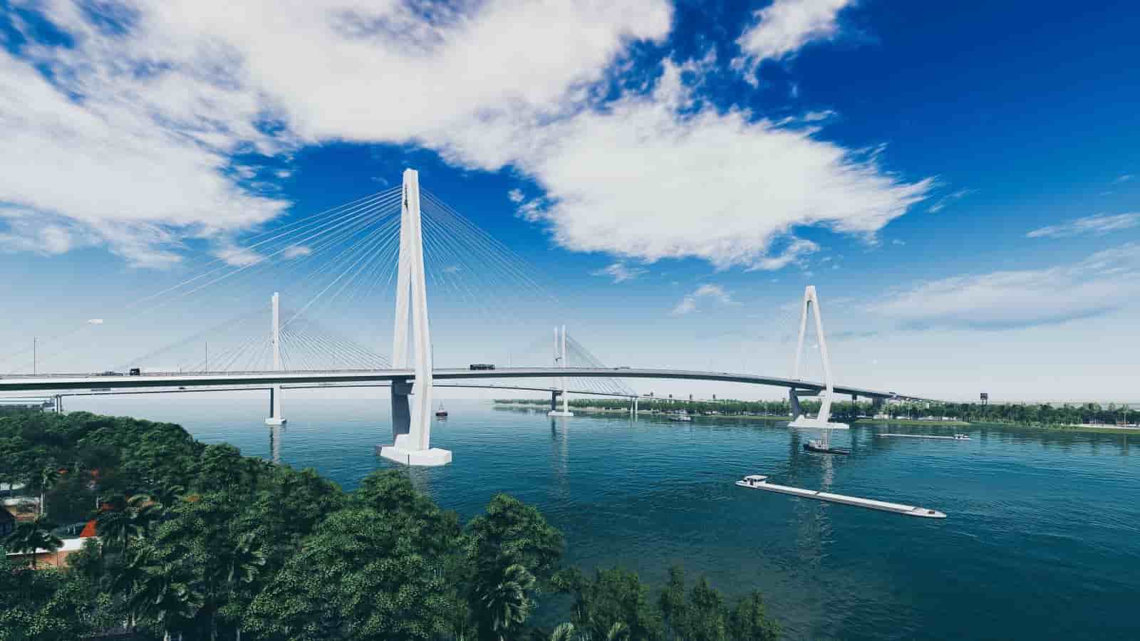 Cầu Mỹ Thuận sơn Việt Nhật
