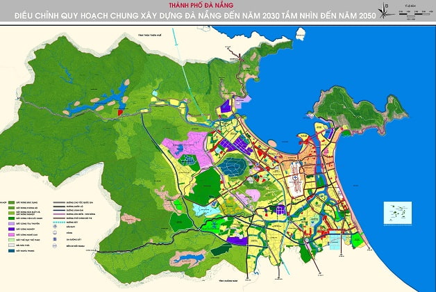 Bản đồ quy hoạch Đà Nẵng 2021 và tầm nhìn quy hoạch tới 2030