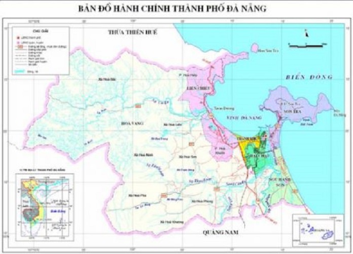 Bản đồ quy hoạch quận Liên Chiểu Đà Nẵng mới nhất 2021