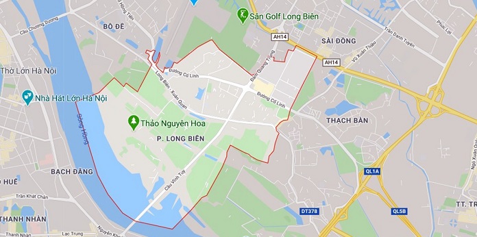Thông tin quy hoạch quận Long Biên