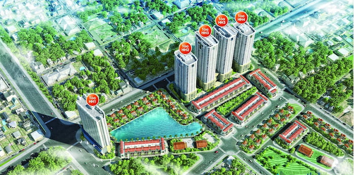 Ảnh 6: FLC Garden City là dự án nhà ở xã hội ở Hà Nội có tính kết nối giữa con người và thiên nhiên
