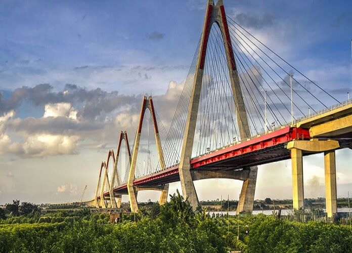 Cầu Nhật Tân-tuyến giao thông trọng điểm trong quy hoạch Đông Anh