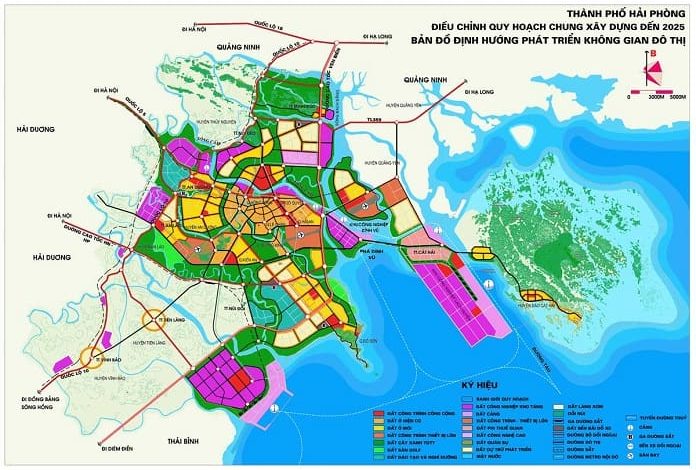 Bản đồ quy hoạch Hải Phòng chi tiết cập nhật mới nhất 2021