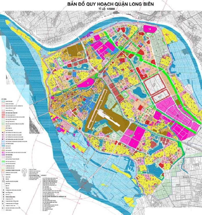 Thông tin bản đồ quy hoạch quận Long Biên mới nhất năm 2021