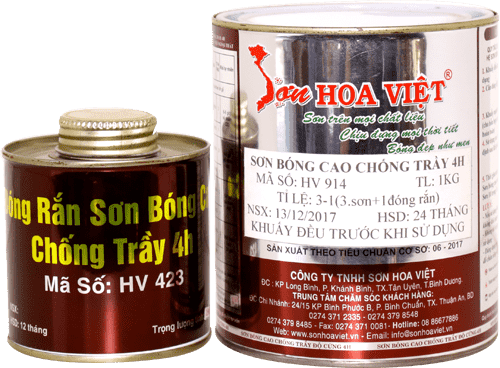 quy trình sản xuất sơn Hoa Việt rất hiện đại
